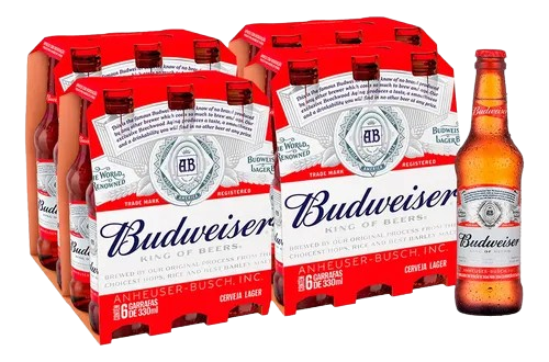 Cerveja Budweiser Long Neck Pack 12un